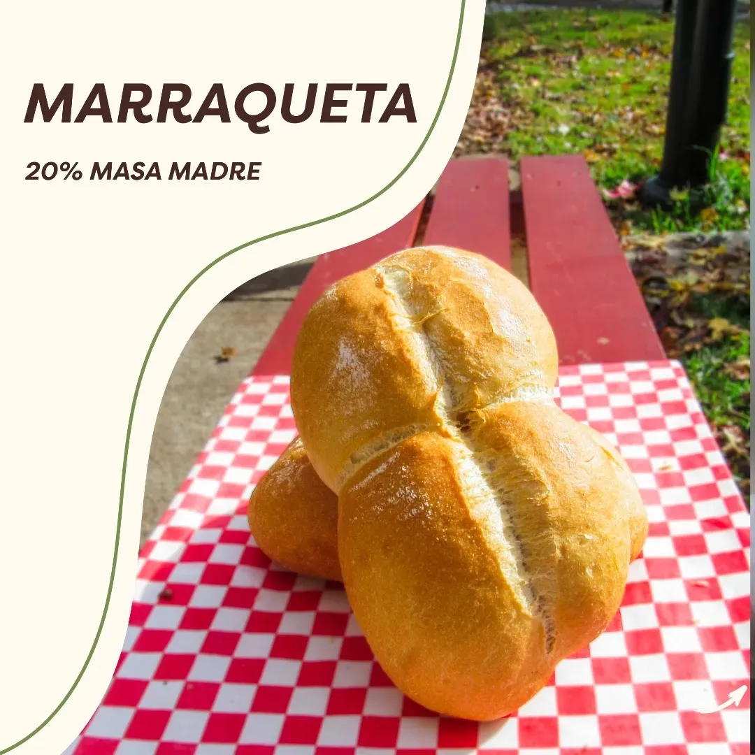 Marraqueta con masa madre